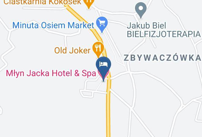 Wadowicki - Mlyn Jacka Hotel & Spa Maps