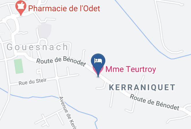 Finistere - Mme Teurtroy Maps