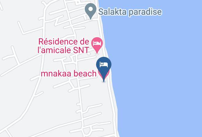 Tunisia - Mnakaa Beach Maps