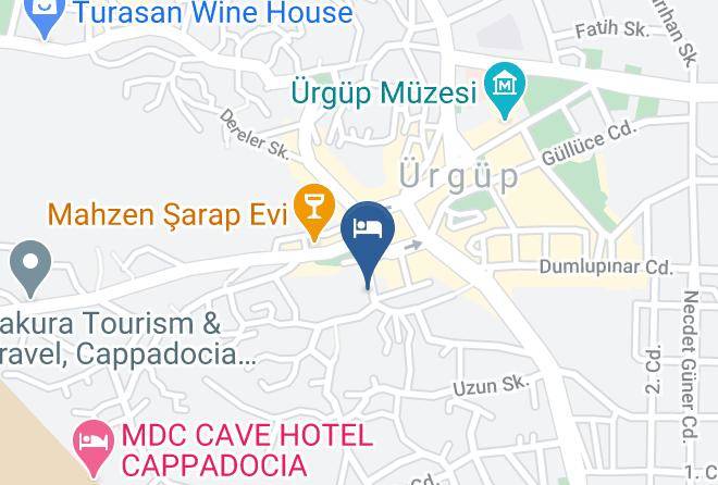 Urgup - Mnr Cave Cappadocia Maps