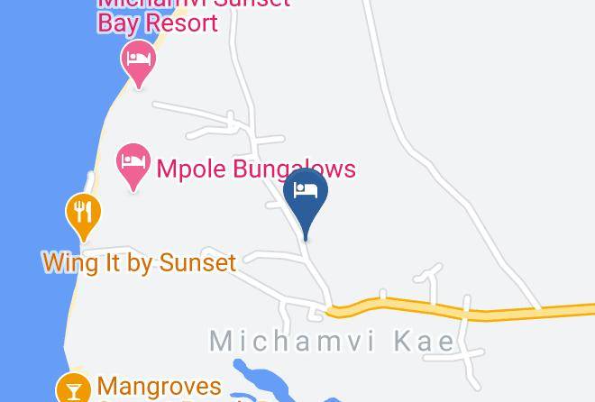 Zanzibar South - Mnyasa Bungalows Maps