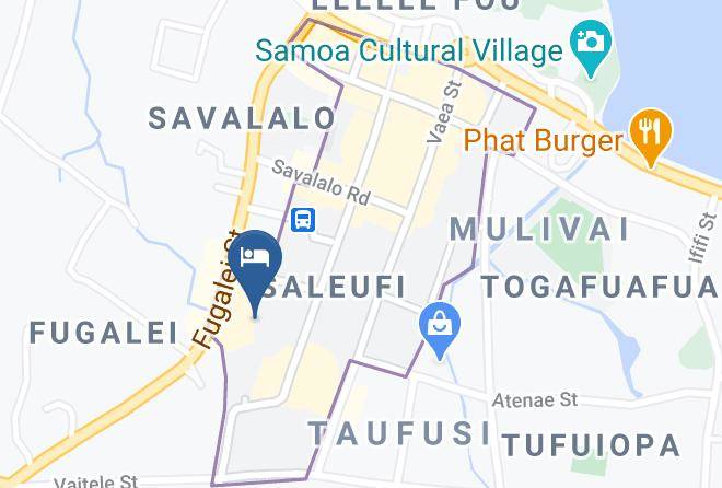 Apia - Moatoga Hotel Maps
