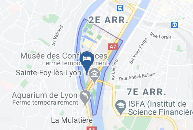 Rhone - Mob Hotel Lyon Confluence Maps