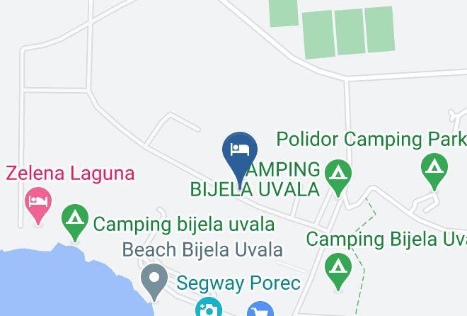 Funtana - Mobile Homes Banko Bijela Uvala Maps