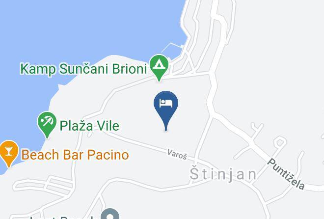 Mobile Homes Brijuni Map