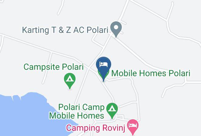 Rovinj - Mobile Homes Polari Maps