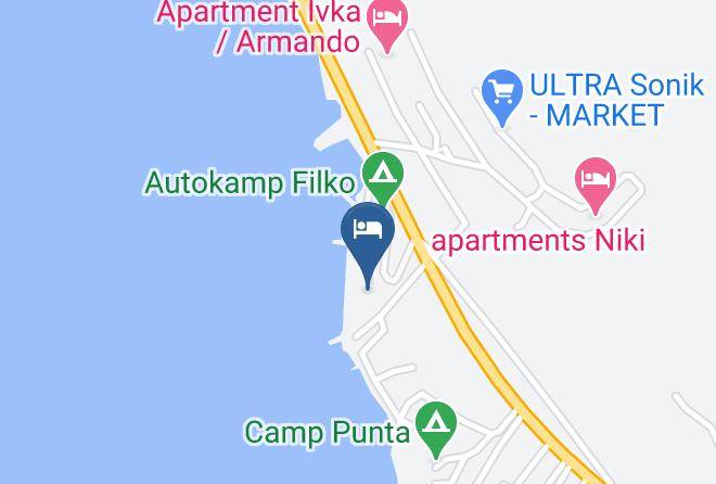 Sveti Filip I Jakov - Mobile Homes Tino & Ivano Maps