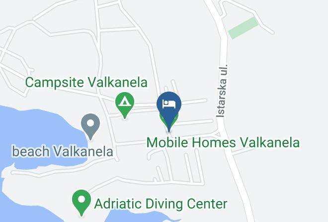 Vrsar - Mobile Homes Valkanela Maps