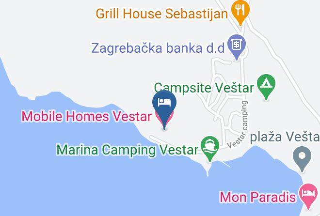 Rovinj - Mobile Homes Vestar Maps