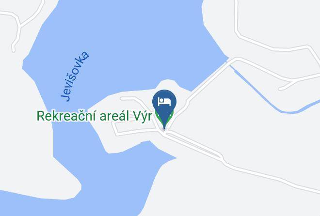 Rekreacni Areal Vyr Map