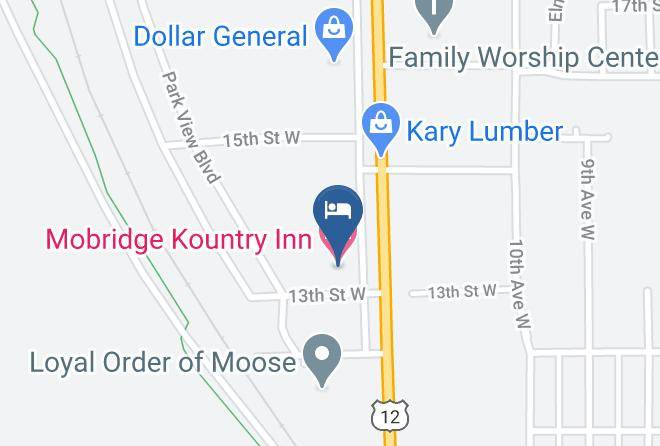 Walworth - Mobridge Kountry Inn Maps