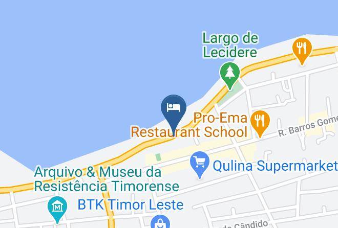 Dili - Moby's Hotel & Restaurant Maps
