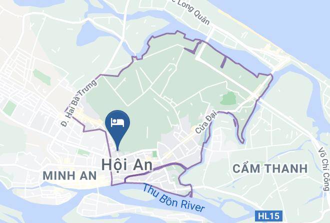Hi An - Moc Vien Homestay Maps