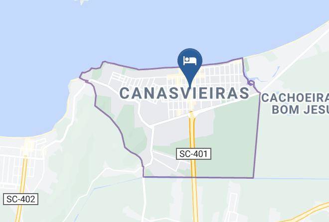 Florianopolis - Boulevard Canasvieiras Central Hotel Maps