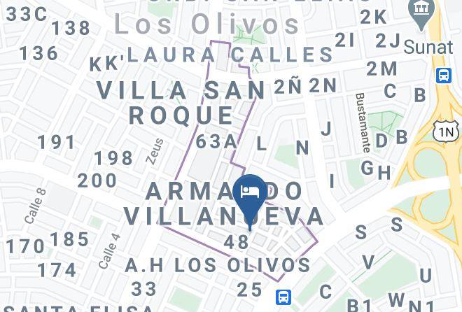 Los Olivos - Mochilero Aventurero Maps