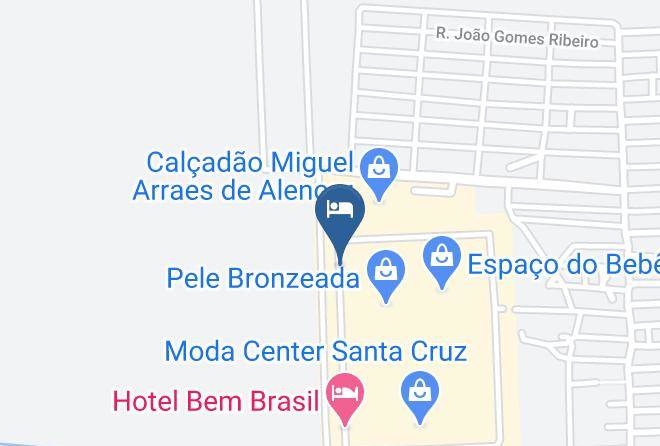 Santa Cruz Do Capibaribe - Moda Center Hotel Maps