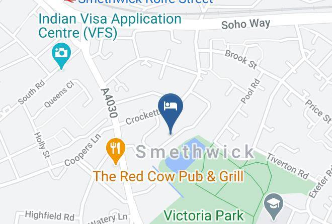 Sandwell - Moda Stays Maps