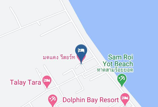 Amphoe Sam Roi Yot - Moddang Resort Maps