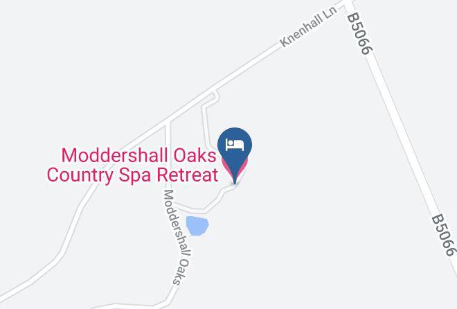 Staffs - Moddershall Oaks Country Spa Retreat Maps