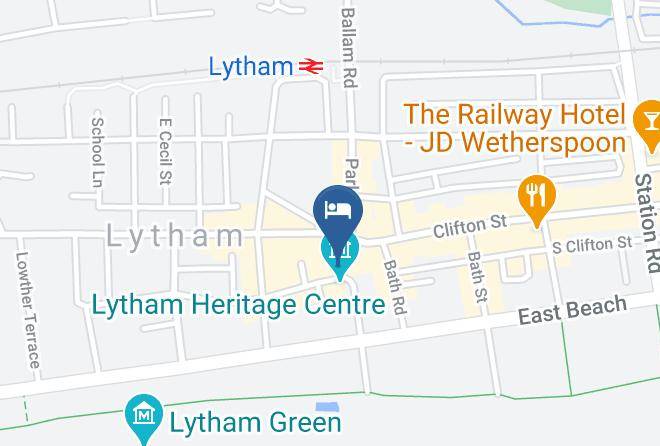 Lancs - Mode Hotel Lytham Maps