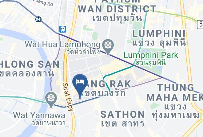 Phra Nakhon - Mode Sathorn Hotel Bangkok Maps