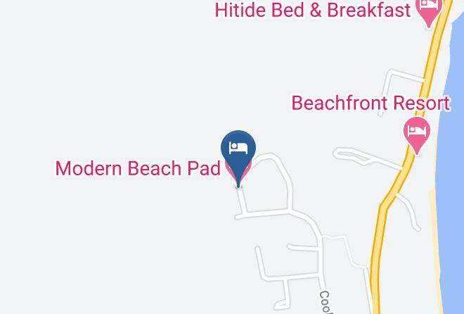 Thames Coromandel - Modern Beach Pad Maps