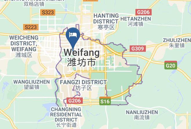 Weifang - Modern Business Hotel Maps