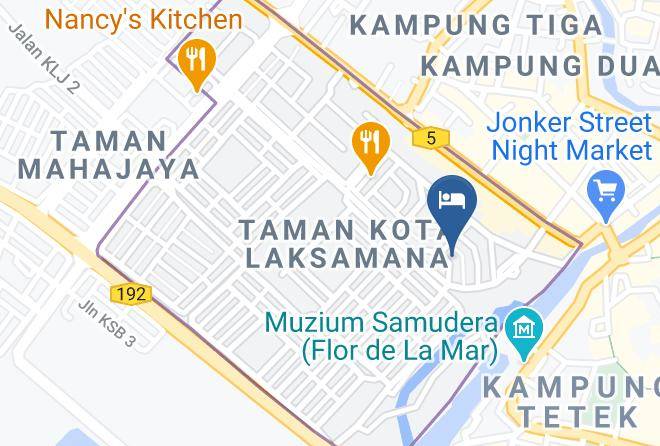 Melaka Tengah - Modern Cave Boutique Stay Maps