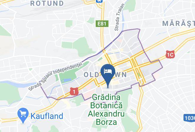 Cluj Napoca - Modern Central Near Unirii Square Maps