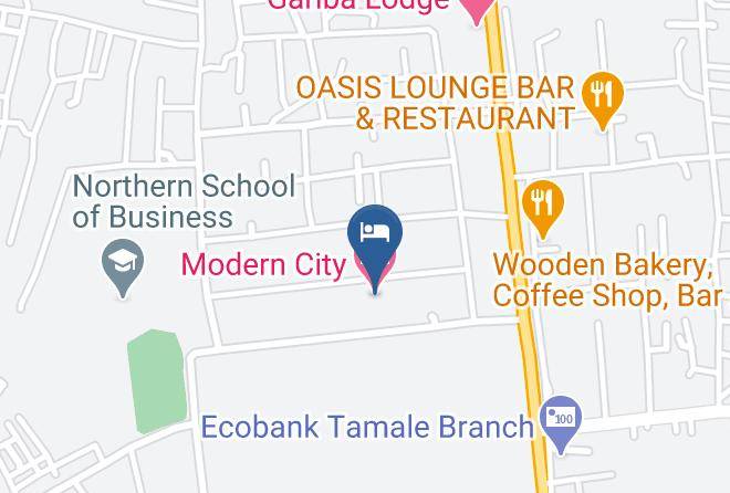 Tamale - Modern City Hotel Maps