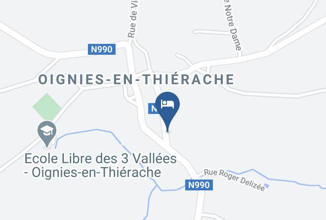 Namur - Modern Holiday Home In Oignies En Thierache Near Forest Maps