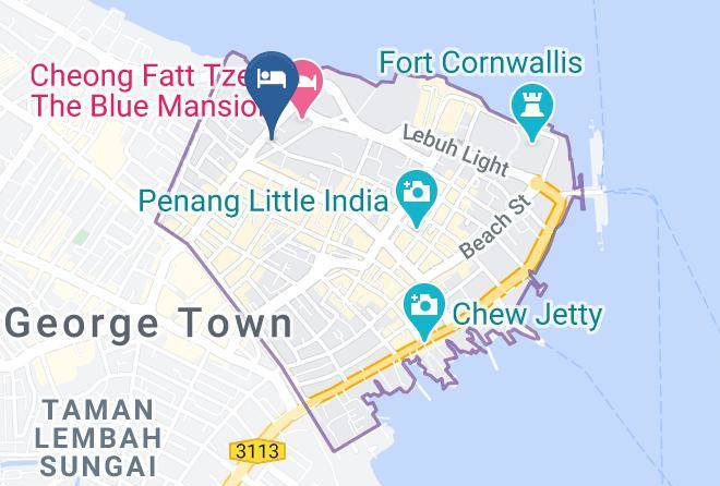 Georgetown - Modern Hotel Georgetown Maps
