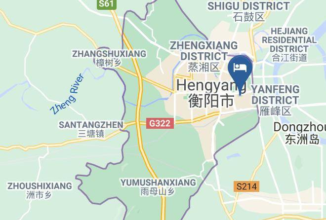 Hengyang - Modern Hotel Maps