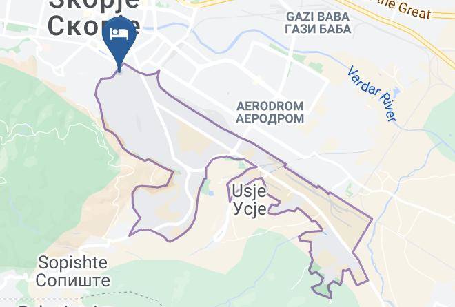 Skopje - Modern Inn Boutique Maps