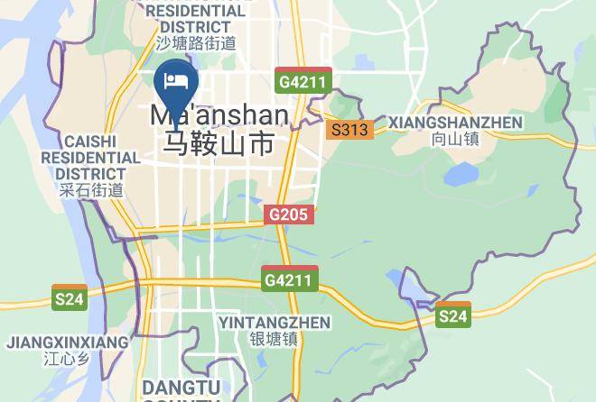 Maanshan - Modern Lianhua Hotel Maps