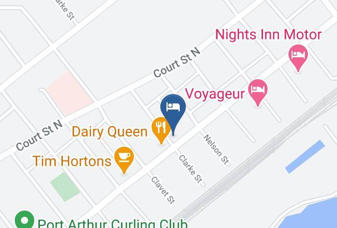 Thunder Bay - Modern Motel Maps