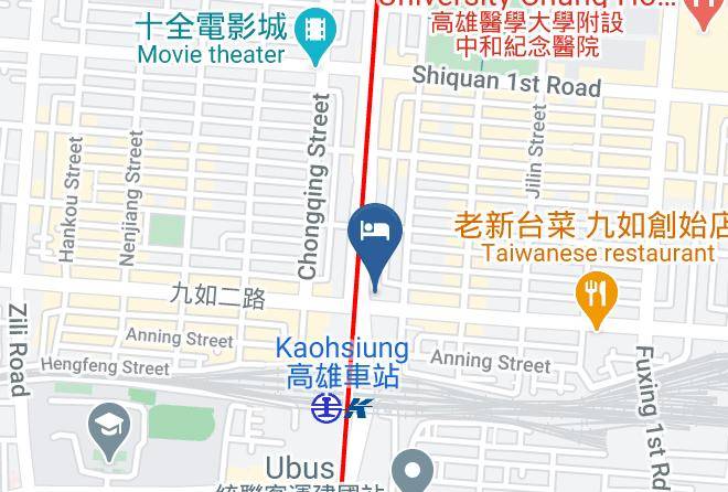 Sanmin District - Modern Plaza Hotel Maps