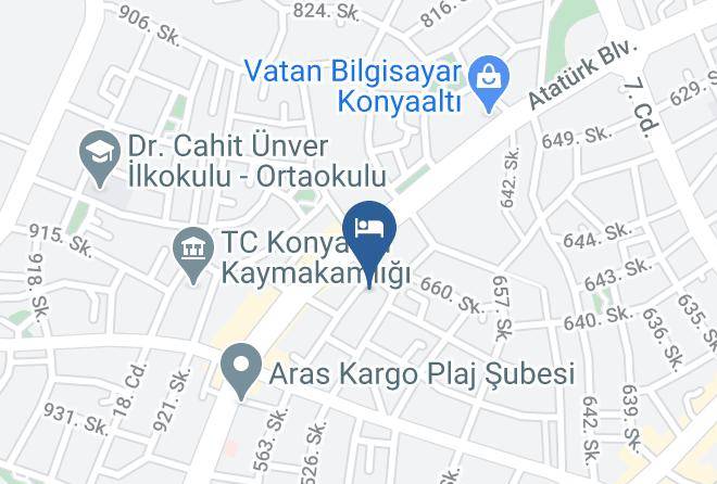 Konyaalti - Modern Suites Maps