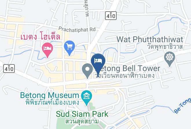 Betong District - Modern Thai Hotel Maps