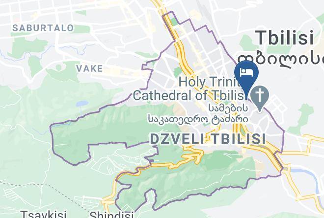 Tbilisi - Modern Tiflis Hotel Maps