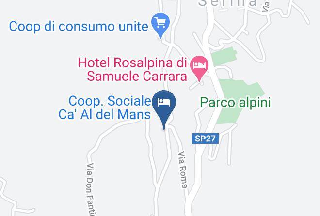 Bergamo - Wine Bar Hotel Moderno & Mori Val Serina Maps