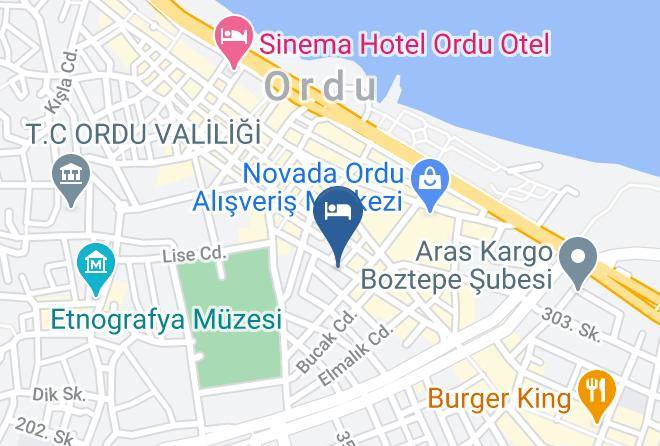 Altinordu - Modi Otel Maps