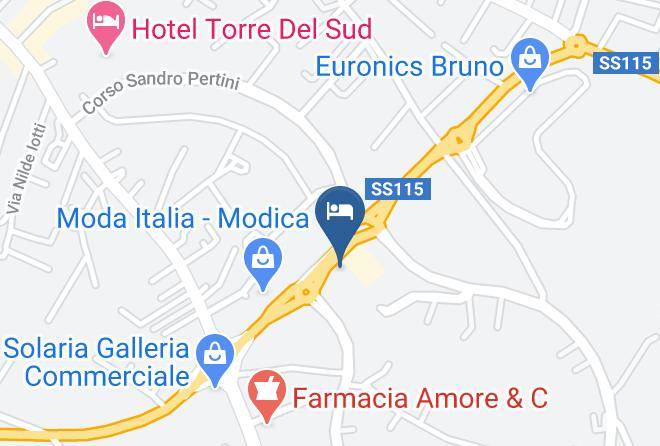 Ragusa - Modica Boutique Hotel Maps