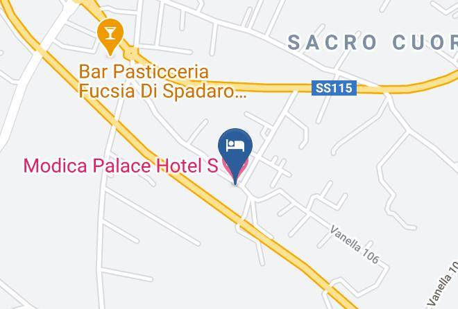 Ragusa - Modica Palace Hotel S Maps