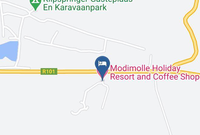 Waterberg - Modimolle Holiday Resort And Coffee Shop Maps