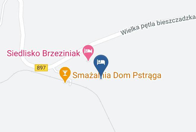 Leskonty - Modryna Pensjonat Maps