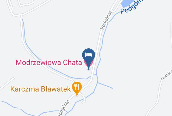 Klodzki - Modrzewiowa Chata Maps