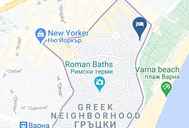 Varna - Modus Hotel Maps