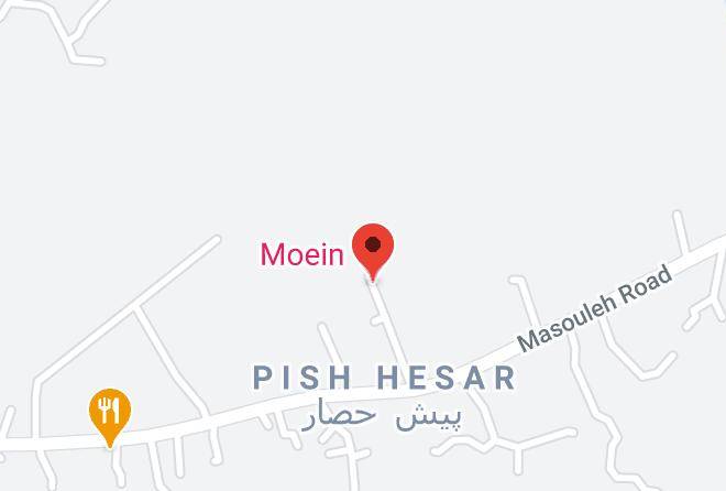 Rasht - Moein Hotel Maps