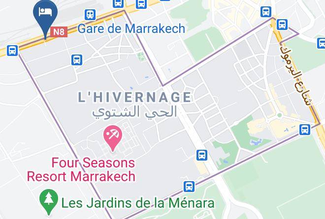 Marrakesh - Mogador Express Gueliz Maps
